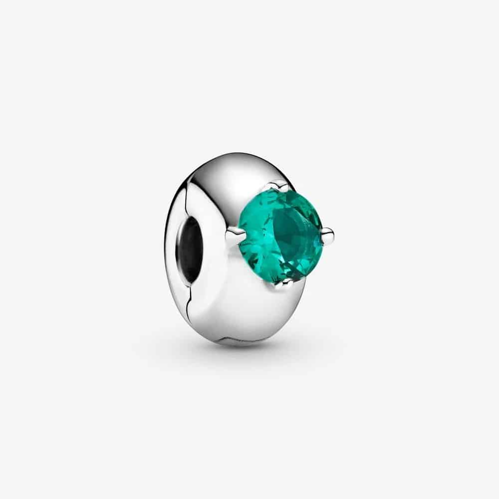 Charm Clip Solitaire Rond Vert 29,00 € - 799204C03 Charm Clip Solitaire Rond Vert 29,00 € - 799204C03