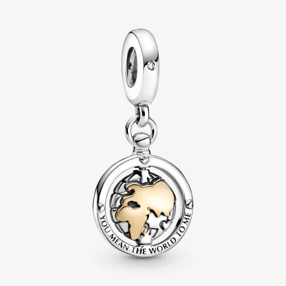 Charm Pendant Monde Pivotant 99,00 € - 799303C01 Charm Pendant Monde Pivotant 99,00 € - 799303C01