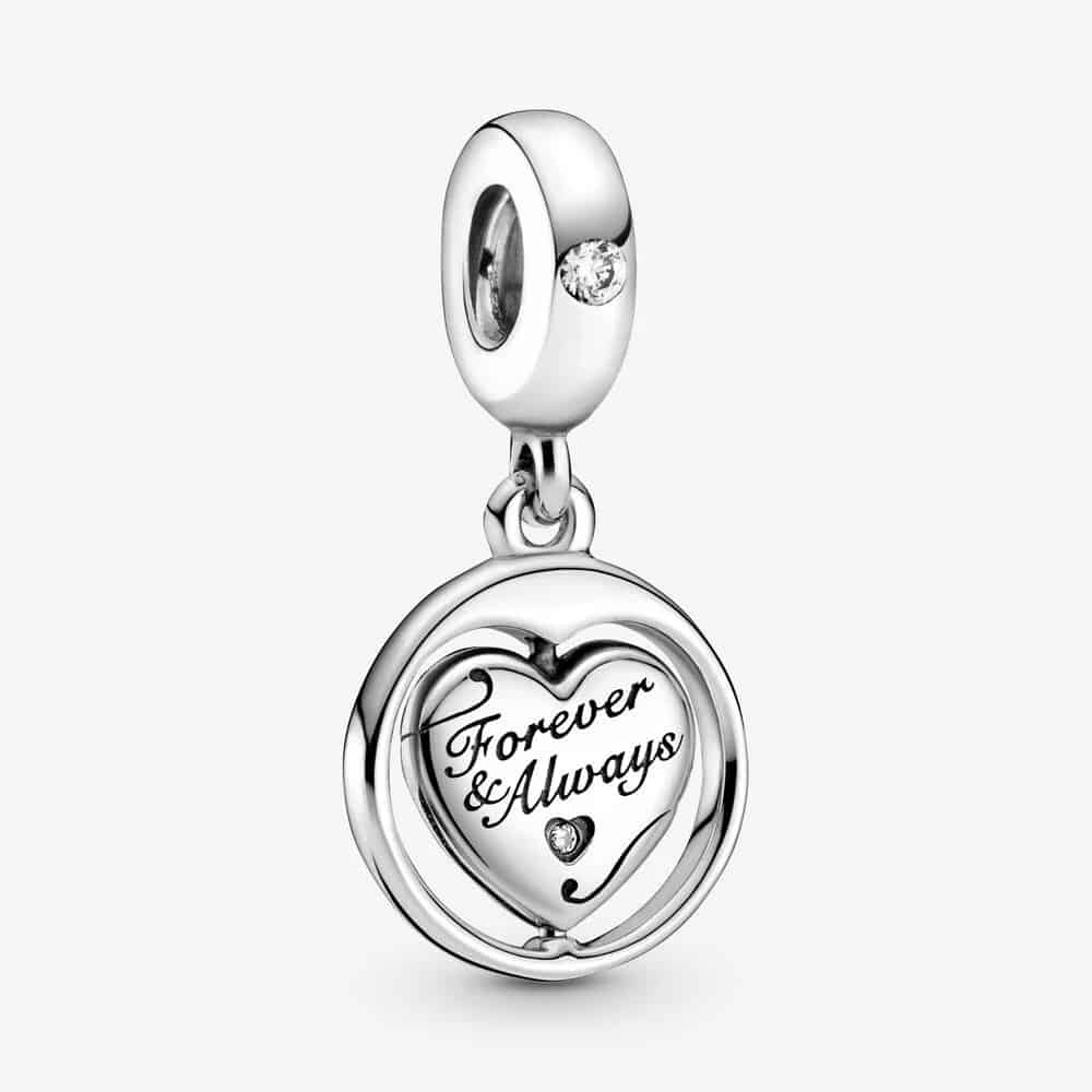 Charm Pendant Pivotant Mon Âme Sœur Pour Toujours & À Jamais. 39,00 € - 799266C01 Charm Pendant Pivotant Mon Âme Sœur Pour Toujours & À Jamais. 39,00 € - 799266C01