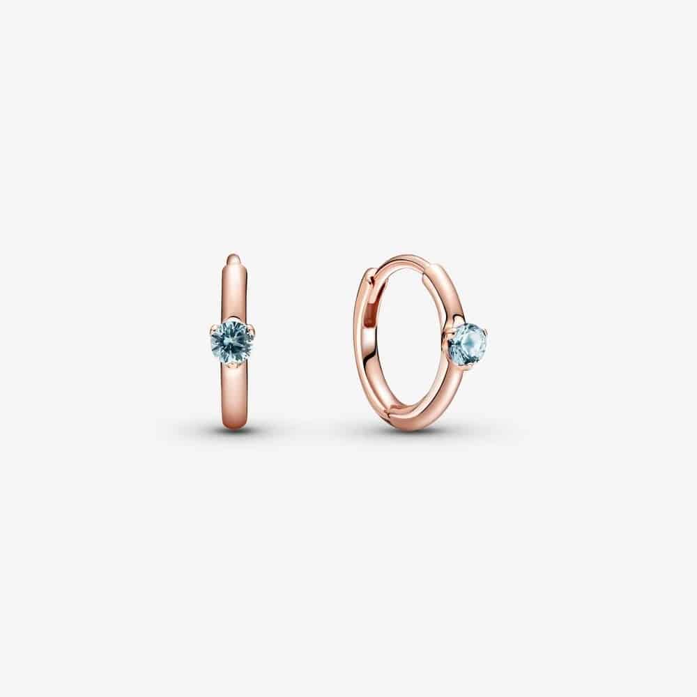 Créoles Enveloppantes Solitaire Bleu Clair 49,00 € - 289304C02 Créoles Enveloppantes Solitaire Bleu Clair 49,00 € - 289304C02