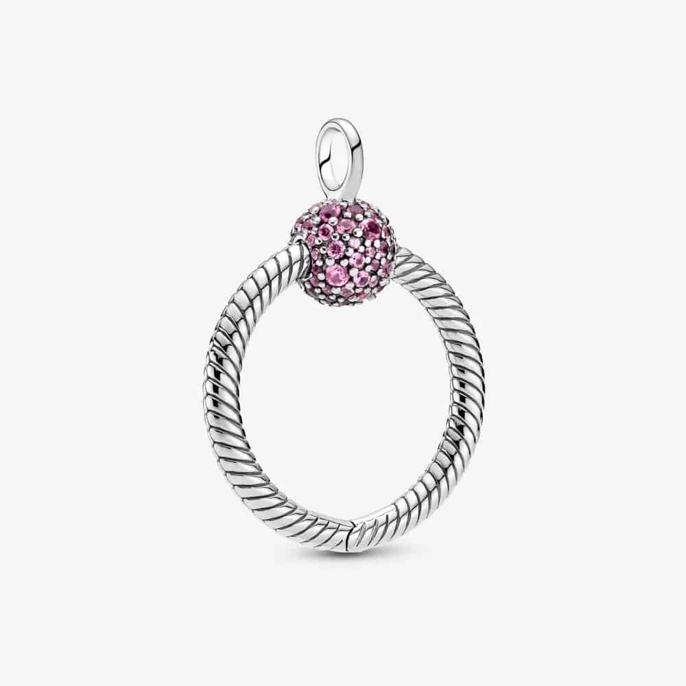 Petit Pendentif O Pavé Rose Pandora Moments 59,00 € - 399097C02 Petit Pendentif O Pavé Rose Pandora Moments 59,00 € - 399097C02