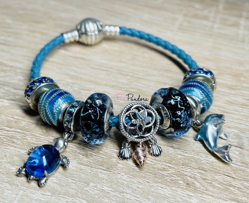 Bracelet Mer collection 2021 avec attrape-rêve coquillage Bracelet Mer collection 2021 avec attrape-rêve coquillage