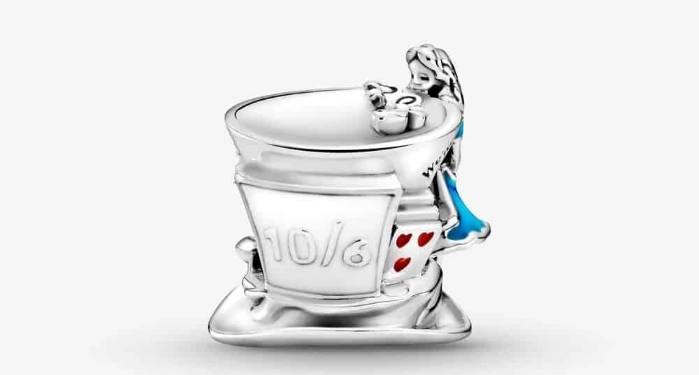 Dos du Charm Disney Alice au Pays des Merveilles & Thé du Chapelier Fou - 59€ - 799348C01 Dos du Charm Disney Alice au Pays des Merveilles & Thé du Chapelier Fou - 59€ - 799348C01