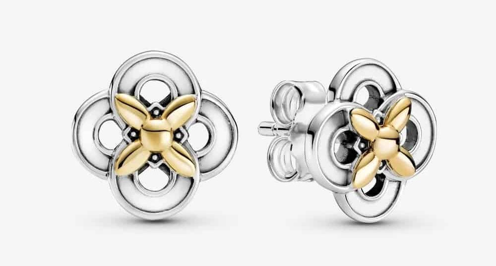 Clous d’Oreilles Fleur Bicolores 89,00 € – 299349C00 Clous d’Oreilles Fleur Bicolores 89,00 € – 299349C00