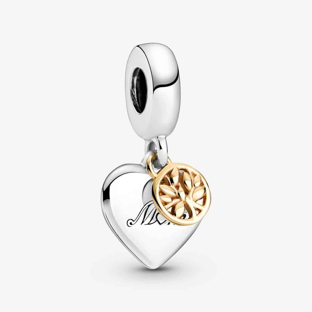 Charm Pendant Arbre Généalogique & Cœur Bicolore 79,00 € - 799366C00 Charm Pendant Arbre Généalogique & Cœur Bicolore 79,00 € - 799366C00