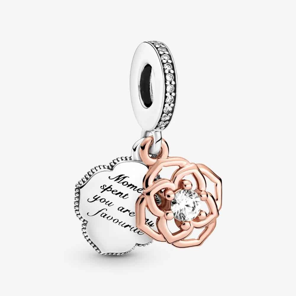 Charm Pendant Rose Bicolore 59,00 € – 789373C01 Charm Pendant Rose Bicolore 59,00 € – 789373C01