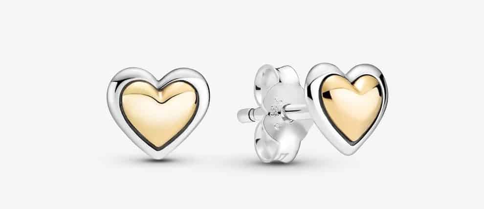 Clous d’Oreilles Cœurs Dorés Bombés 79,00 € – 299389C00 Clous d’Oreilles Cœurs Dorés Bombés 79,00 € – 299389C00
