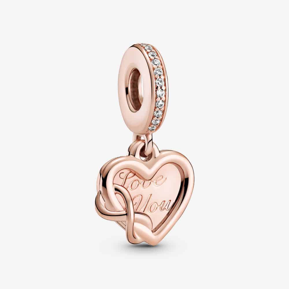 Charm Pendant Cœur Infini Love You (Je t'aime) 69,00 € - 789369C01 Charm Pendant Cœur Infini Love You (Je t'aime) 69,00 € - 789369C01