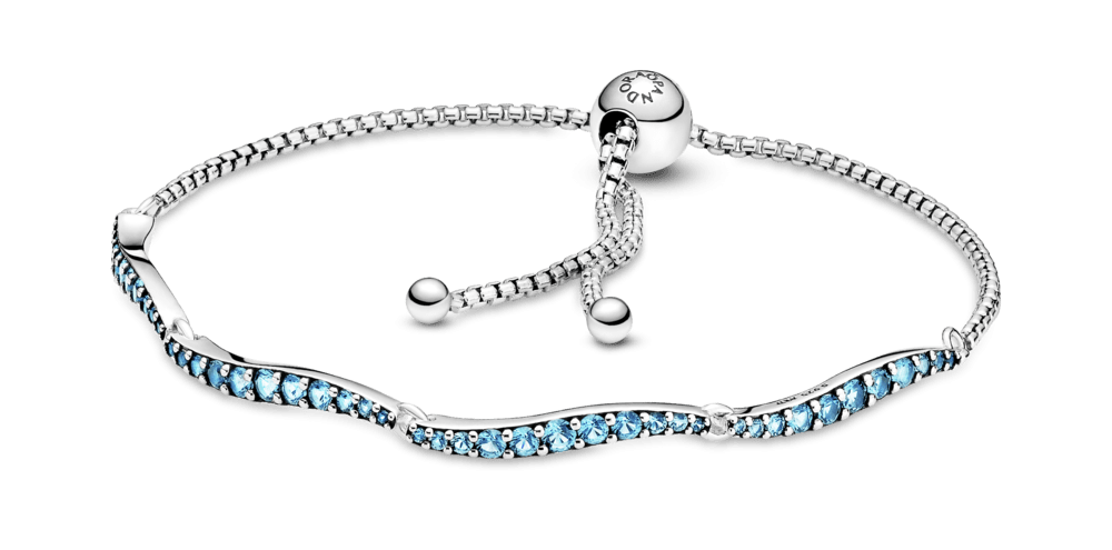 Bracelet Coulissant Vagues Bleu 69,00 € - 599436C01 Bracelet Coulissant Vagues Bleu 69,00 € - 599436C01