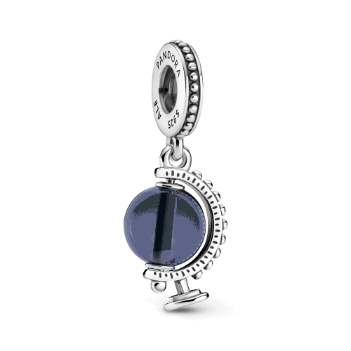 Charm Pendentif Globe Terrestre Verre de murano Bleu 49€ - 799430C01