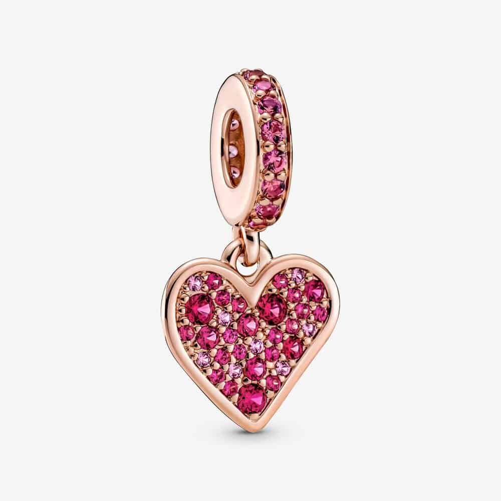 Charm Pendant Esquisse de Cœur Pavé 69,00 € - 789565C01 Charm Pendant Esquisse de Cœur Pavé 69,00 € - 789565C01