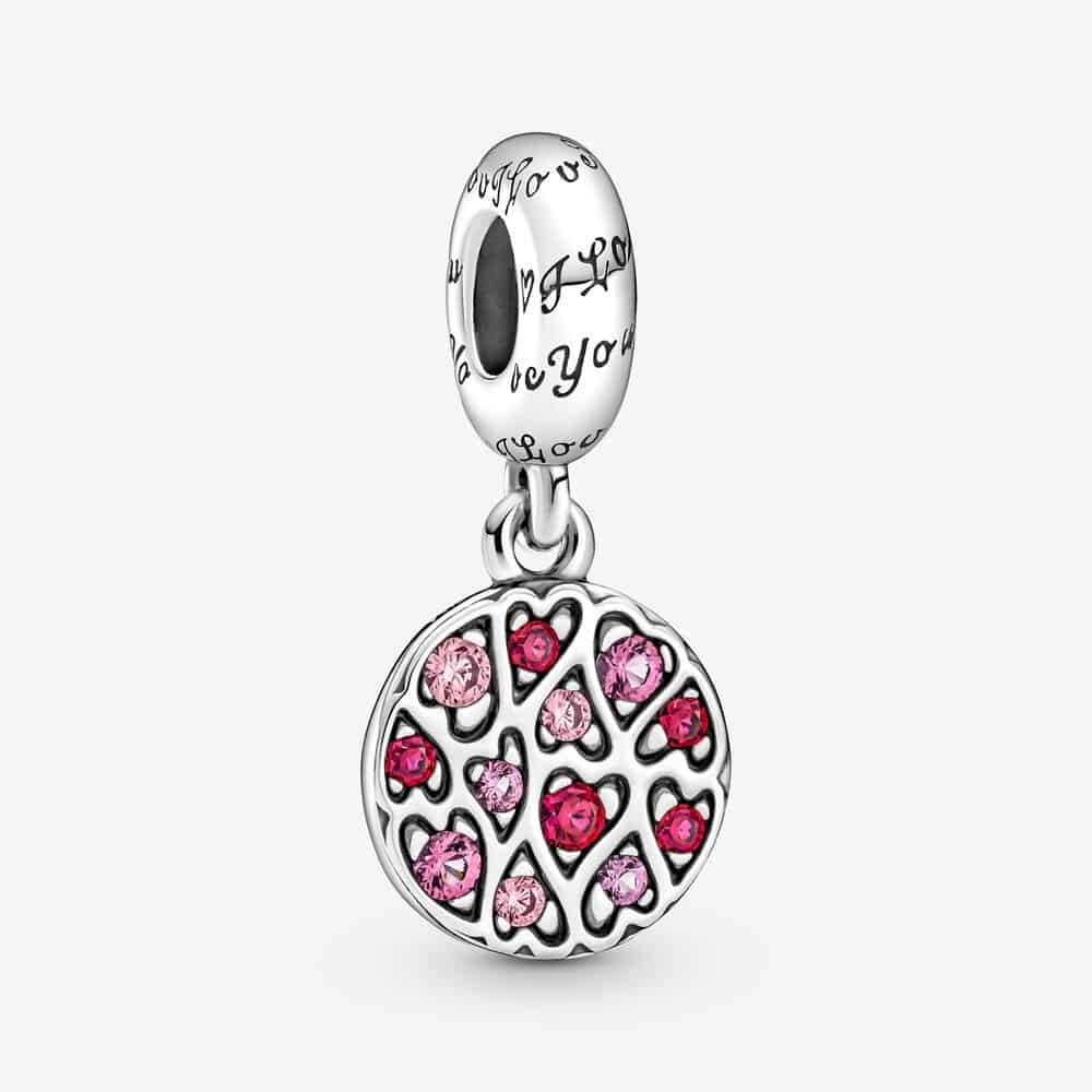 Charm Pendant Motif Coeur Scintillant 59,00 € - 799558C01 Charm Pendant Motif Coeur Scintillant 59,00 € - 799558C01