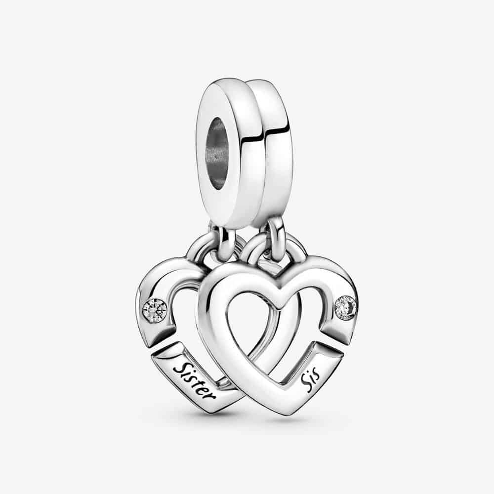 Charm Pendant Séparable Cœurs de Sœurs Entrelacés 49,00 € - 799538C01 Charm Pendant Séparable Cœurs de Sœurs Entrelacés 49,00 € - 799538C01