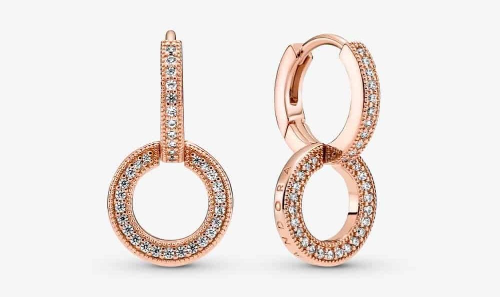 Créoles Doubles Scintillantes 79,00 € – 289052C01 Créoles Doubles Scintillantes 79,00 € – 289052C01