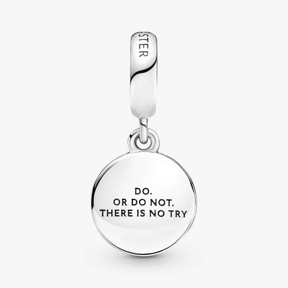 Dos du charm Pendentif Maître Yoda - 799501C01 Dos du charm Pendentif Maître Yoda - 799501C01