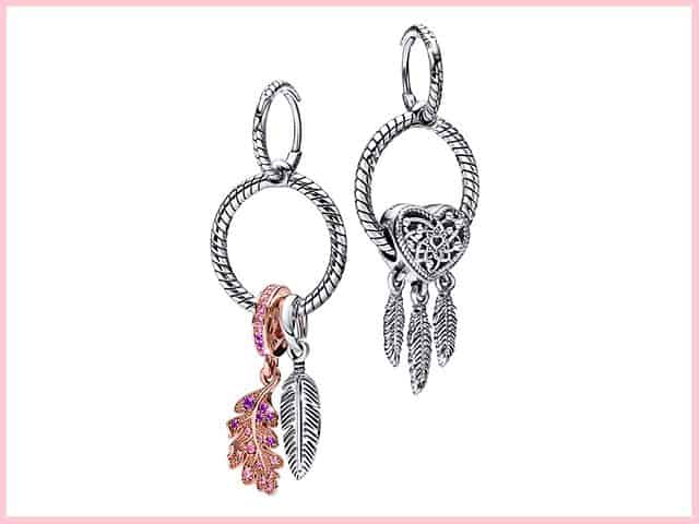 Rendu Doubles Créoles à Charms Pandora Moments 69,00 €