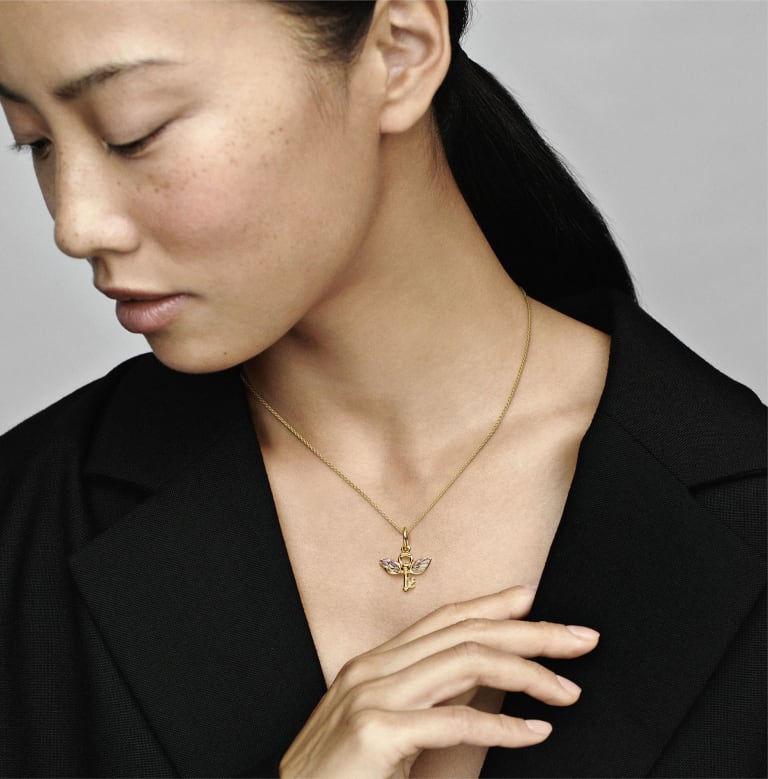 Clé Volante Harry Potter Portée en collier Clé Volante Harry Potter Portée en collier