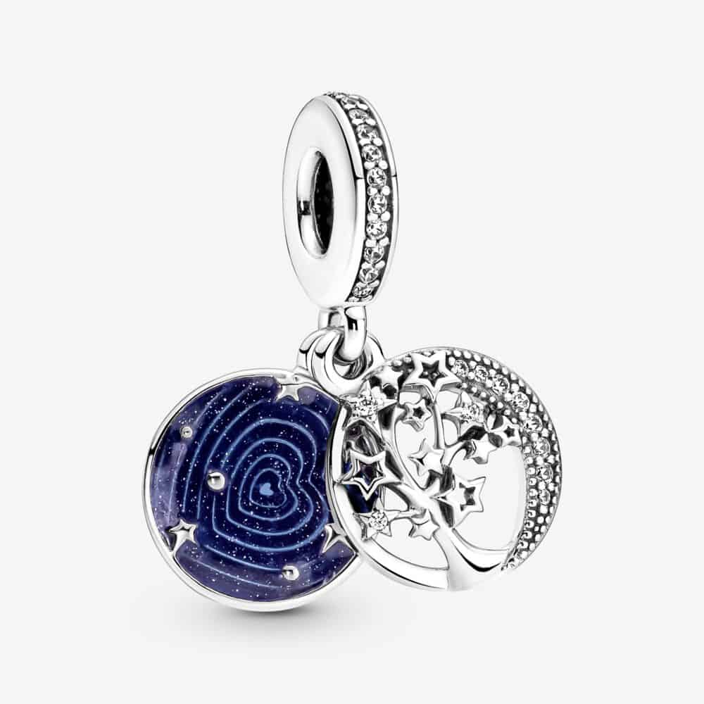 Charm Forêt Bleue et blanche - 799645C01 Charm Forêt Bleue et blanche - 799645C01