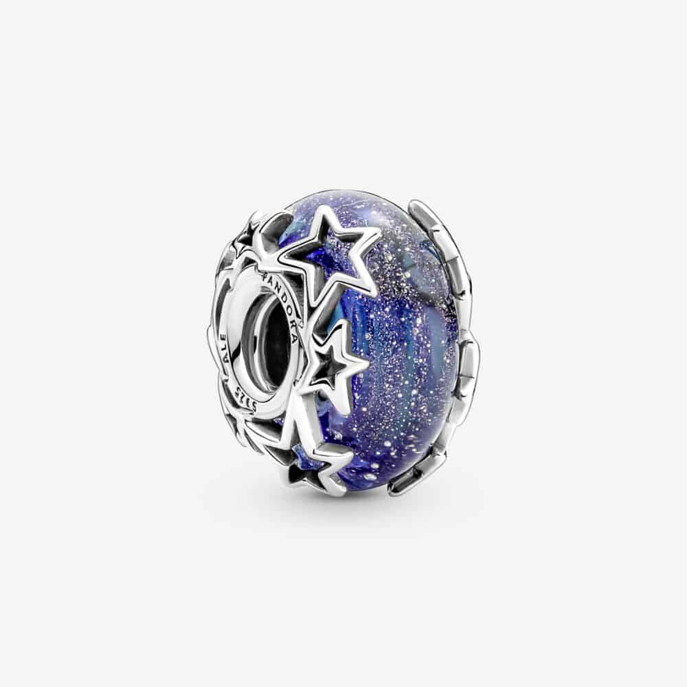 Charm Murano Pandora Voie Lactée - 790015C00 - Charm Murano Pandora Voie Lactée - 790015C00 -