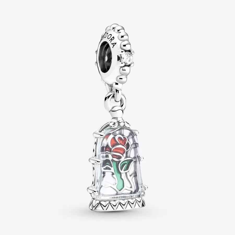 Charm Pendant Disney La Belle et La Bête Rose Enchantée 69,00 € - 790024C01 Charm Pendant Disney La Belle et La Bête Rose Enchantée 69,00 € - 790024C01