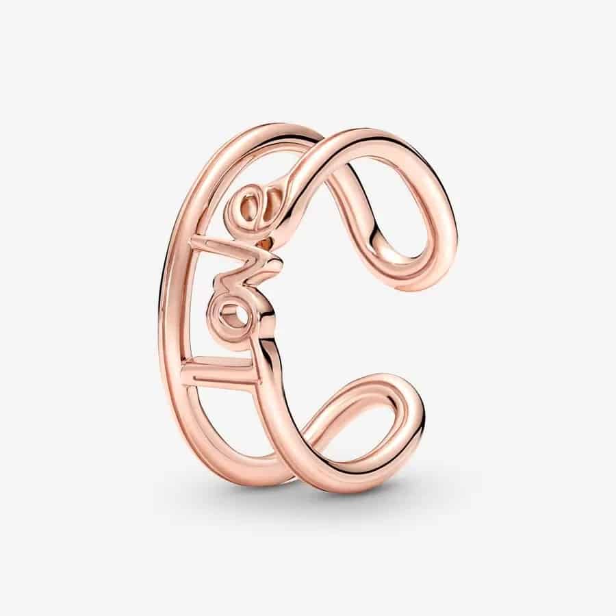 Bague Ouverte Love Pandora ME 49,00 € - 180077C00 Bague Ouverte Love Pandora ME 49,00 € - 180077C00