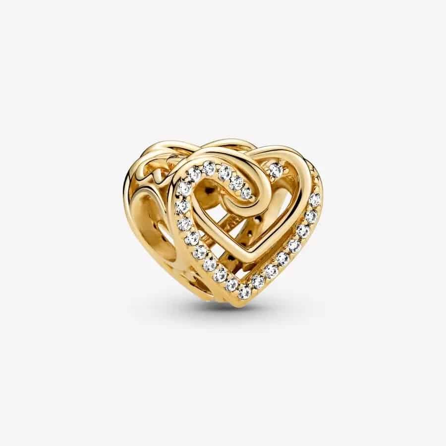 Charm Cœurs Entrelacés Scintillant 69,00 € - 769270C01 Charm Cœurs Entrelacés Scintillant 69,00 € - 769270C01