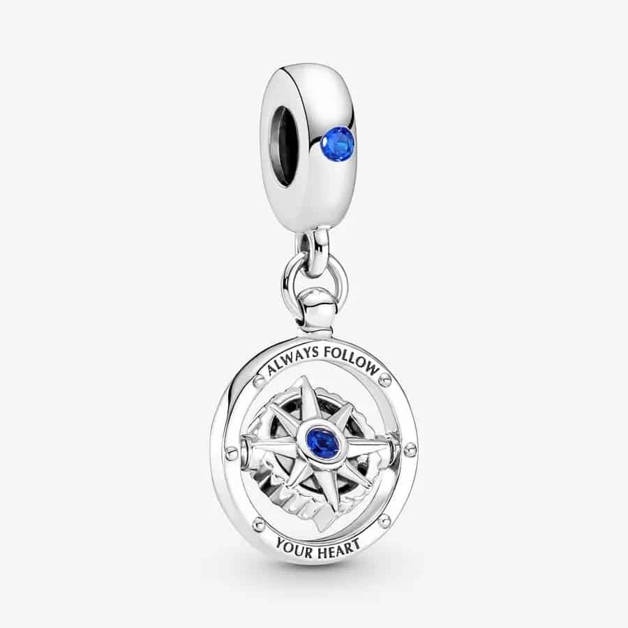 Charm Pendant Boussole Rotative 39,00 € - 790099C01 Charm Pendant Boussole Rotative 39,00 € - 790099C01