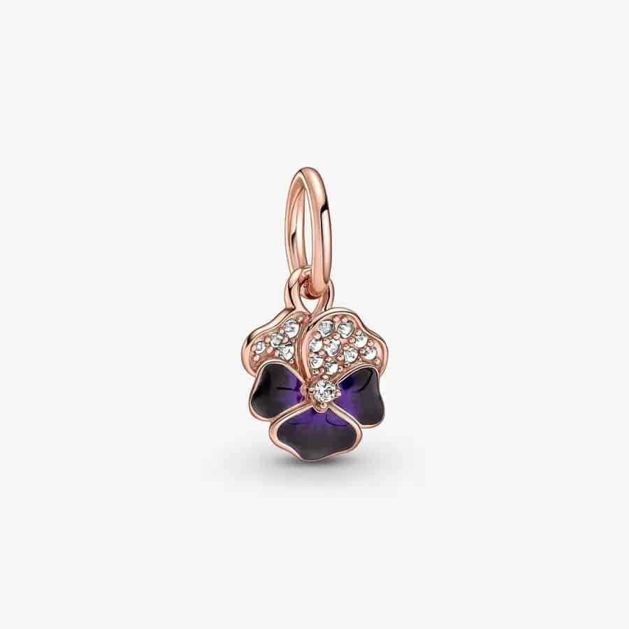 Charm Pendant Pensée Violet Foncé 59,00 € - 780776C01 Charm Pendant Pensée Violet Foncé 59,00 € - 780776C01