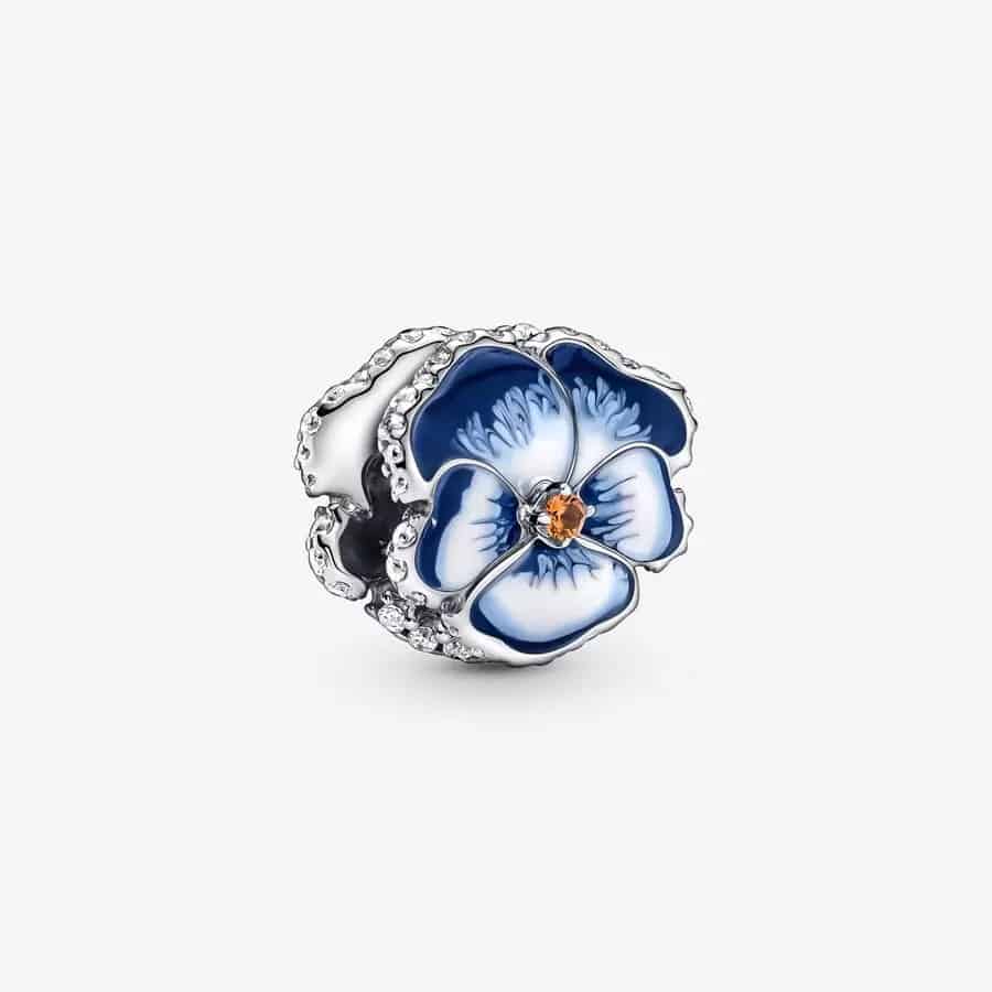 Charm Pensée Bleu 49,00 € - 790777C02 Charm Pensée Bleu 49,00 € - 790777C02