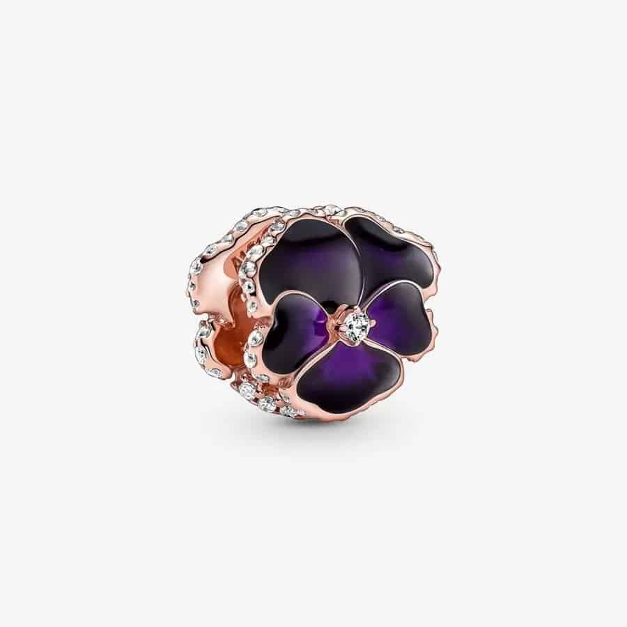 Charm Pensée Violet Foncé 59,00 € - 780777C01 Charm Pensée Violet Foncé 59,00 € - 780777C01