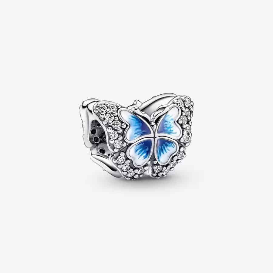 Charm Scintillant Papillon Bleu 49,00 € - 790761C01 Charm Scintillant Papillon Bleu 49,00 € - 790761C01