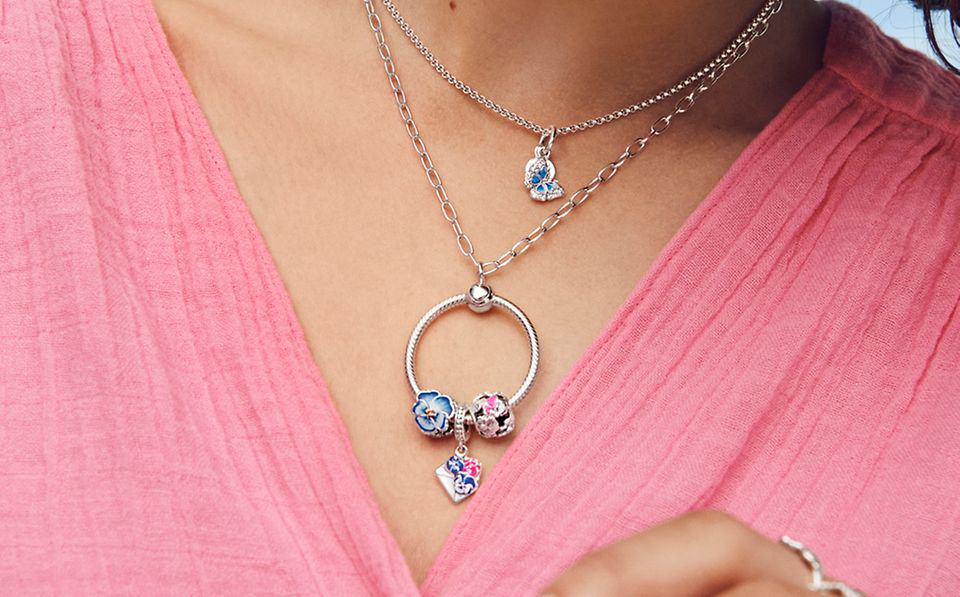Collection Pensée et Papillon Pandora
