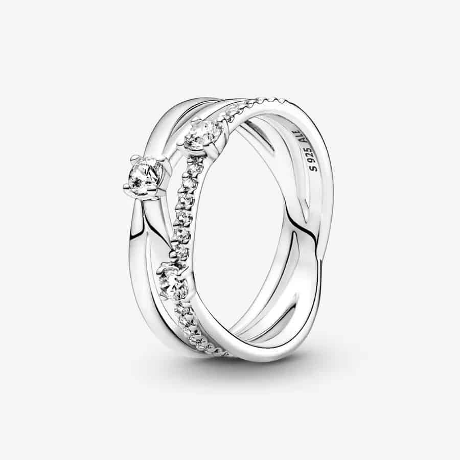 Anneau Triple Scintillant 89,00 € - 199400C01 Anneau Triple Scintillant 89,00 € - 199400C01