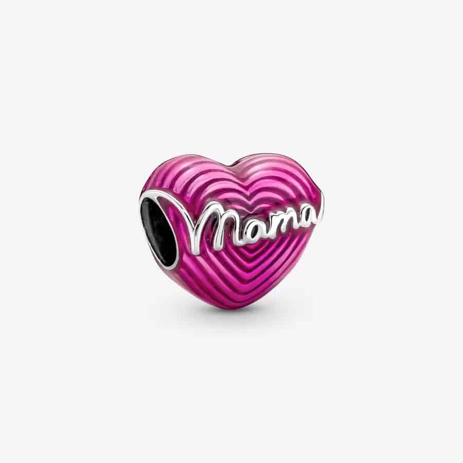 Charm Cœur Mama Ondes d’Amour 39,00 € - 791505C01 Charm Cœur Mama Ondes d’Amour 39,00 € - 791505C01