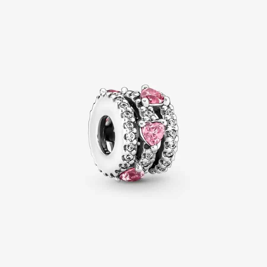 Charm Cœurs Triple Halo Scintillant 69,00 € - 791161C01 Charm Cœurs Triple Halo Scintillant 69,00 € - 791161C01