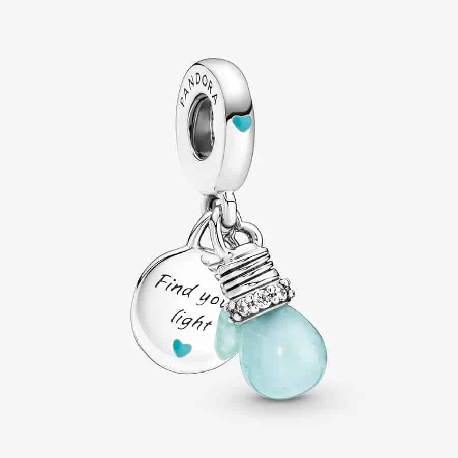 Charm Pendant Double Ampoule Qui Brille Dans Le Noir 59,00 € - 791123C01 Charm Pendant Double Ampoule Qui Brille Dans Le Noir 59,00 € - 791123C01