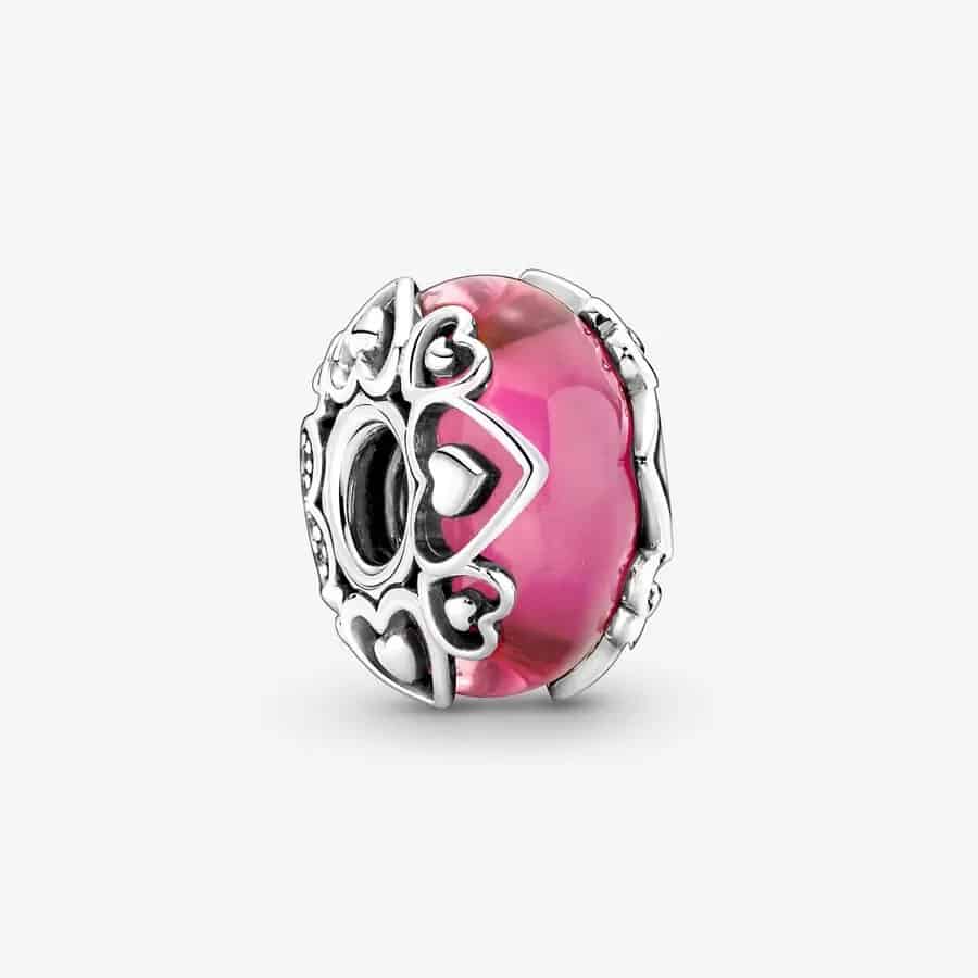 Charm Verre de Murano Rose Déclaration d’Amour 45,00 € - 791159C00 Charm Verre de Murano Rose Déclaration d’Amour 45,00 € - 791159C00