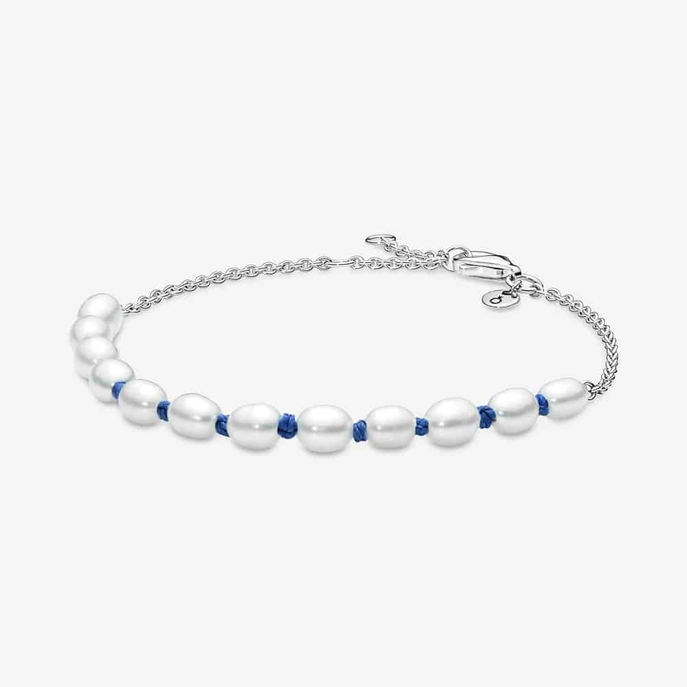 Bracelet Cordon Bleu Perles de Culture d'Eau Douce 69,00 € - 591689C01 Bracelet Cordon Bleu Perles de Culture d'Eau Douce 69,00 € - 591689C01