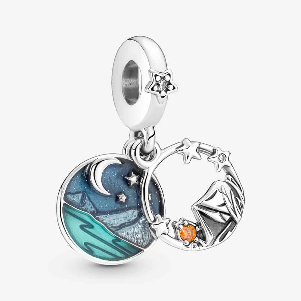 Charm Pendant Double Camping Ciel Nocturne 55,00 € - 791686C01 Charm Pendant Double Camping Ciel Nocturne 55,00 € - 791686C01