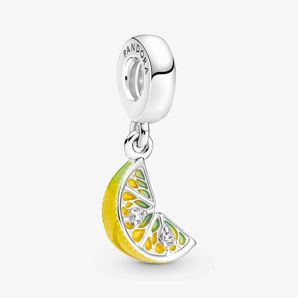 Charm Pendant Fruit Scintillant Tranche de citron 45,00 € - 791696C01 Charm Pendant Fruit Scintillant Tranche de citron 45,00 € - 791696C01