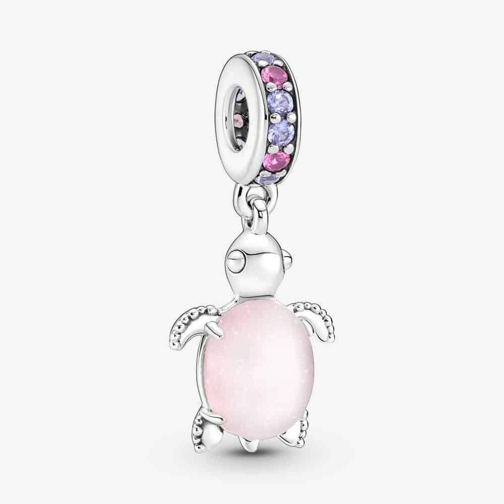 Charm Pendant Tortue de Mer Rose en Verre de Murano 49,00 € - 798939C02 Charm Pendant Tortue de Mer Rose en Verre de Murano 49,00 € - 798939C02