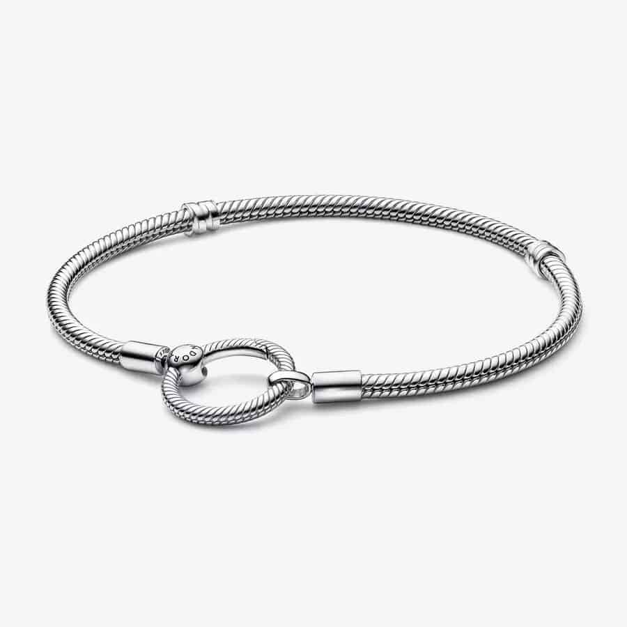 Bracelet Maille Serpent Fermoir O Pandora Moments 69,00 € - 592242C00 Bracelet Maille Serpent Fermoir O Pandora Moments 69,00 € - 592242C00