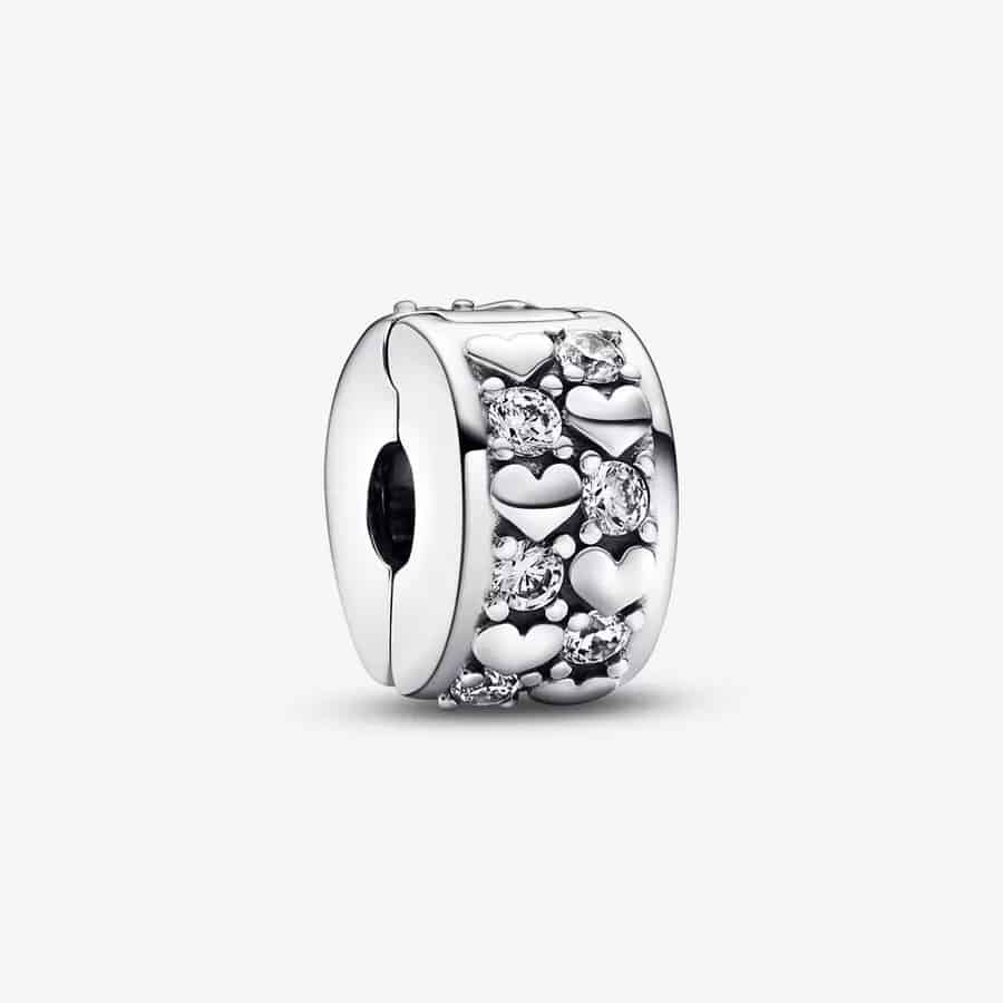Charm Clip Scintillant Cœurs de l'Infini 45,00 € - 792235C01 Charm Clip Scintillant Cœurs de l'Infini 45,00 € - 792235C01