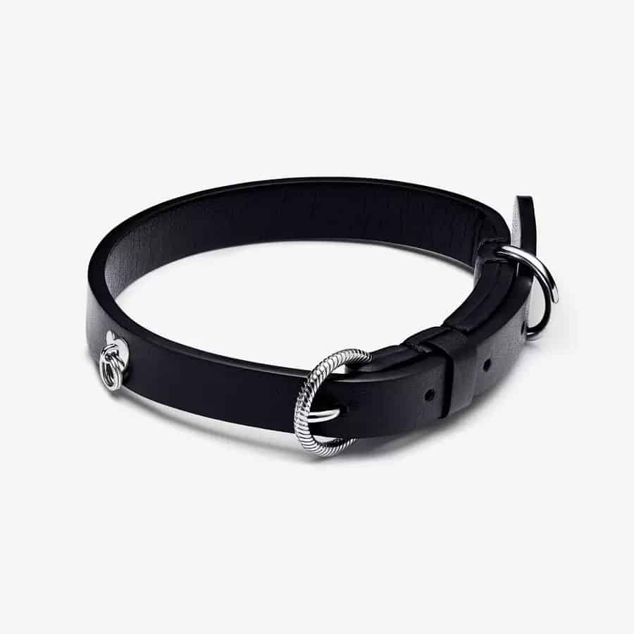 Collier pour Animaux en Similicuir d’origine végétale Noire 79,00 € - 312262C01 Collier pour Animaux en Similicuir d’origine végétale Noire 79,00 € - 312262C01