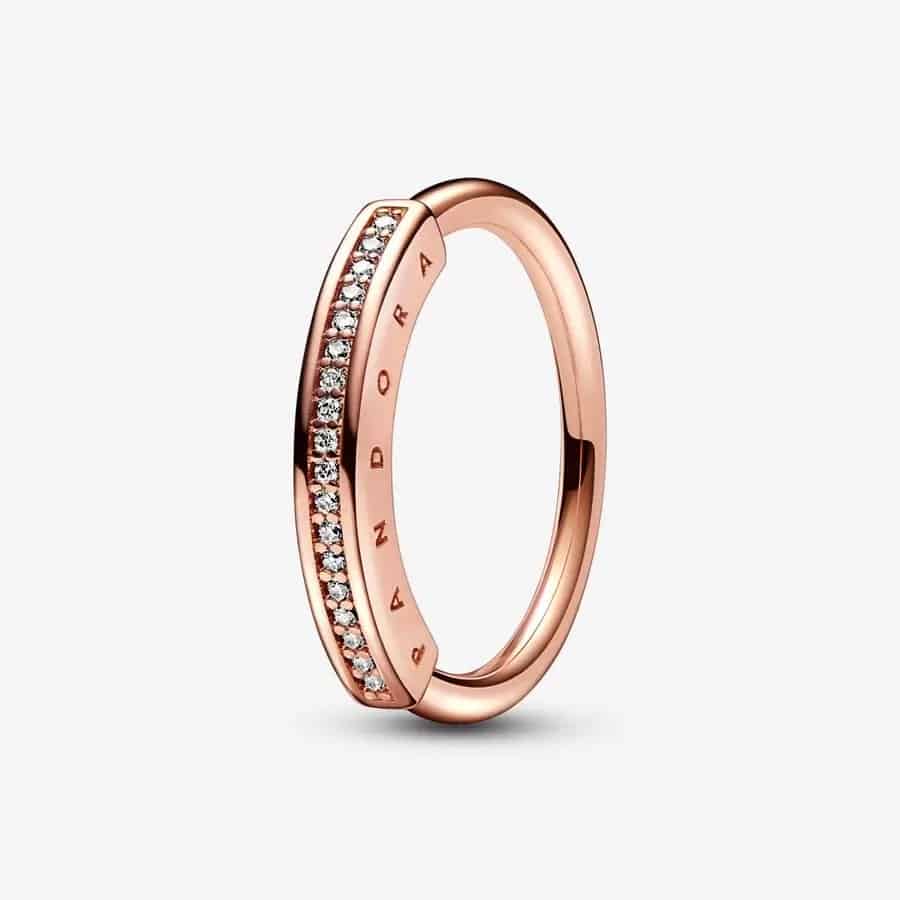 Bague Pavée I-D Pandora Signature 69,00 € - 182283C01 Bague Pavée I-D Pandora Signature 69,00 € - 182283C01