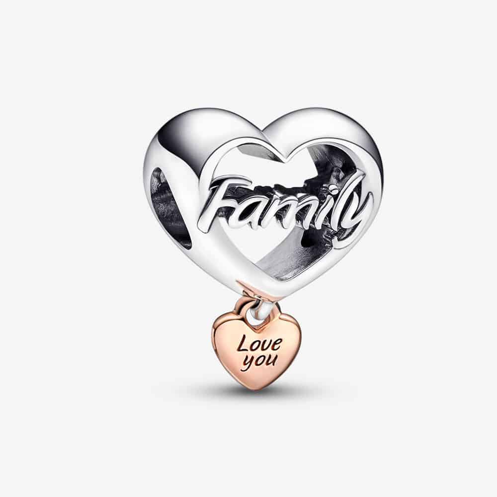 Charm Cœur de Famille Love You 45,00 € - 782326C00 Charm Cœur de Famille Love You 45,00 € - 782326C00