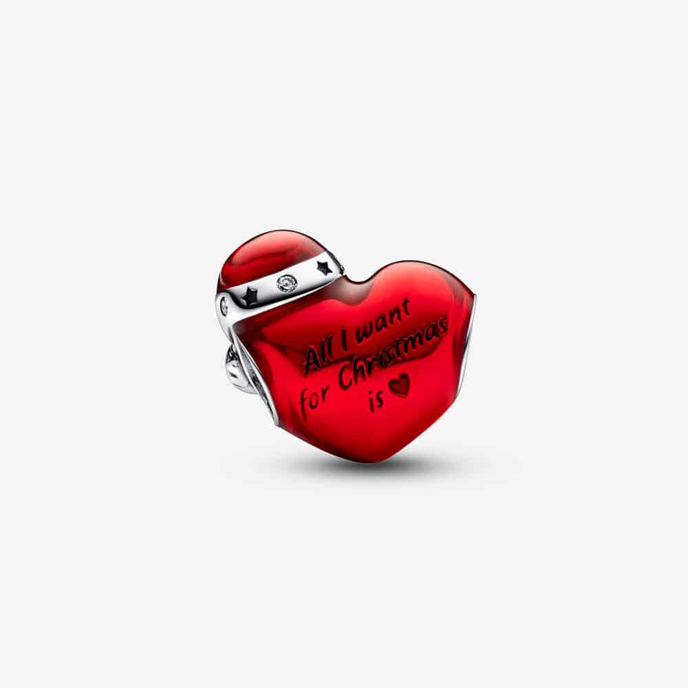 Charm Cœur de Noël Rouge Métallique 45,00 € - 792336C01 Charm Cœur de Noël Rouge Métallique 45,00 € - 792336C01