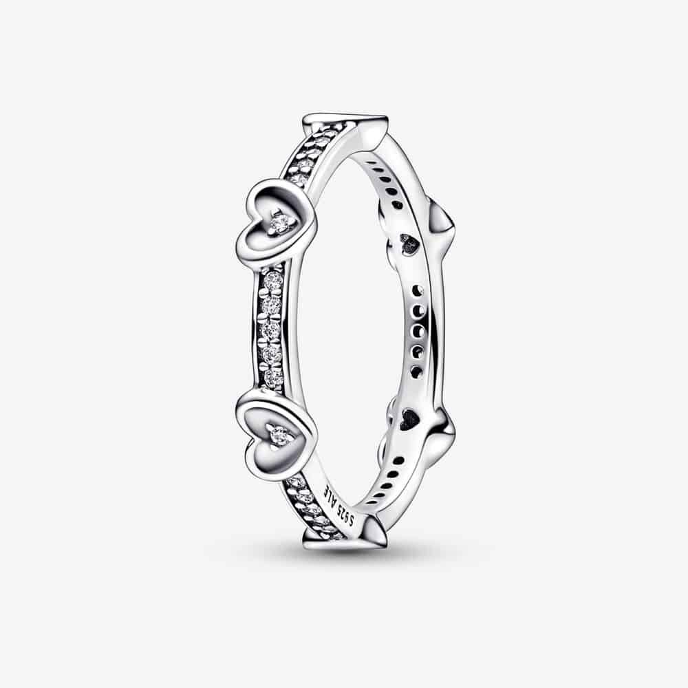 Bague Cœurs Scintillants 59,00 € - 192496C01 Bague Cœurs Scintillants 59,00 € - 192496C01