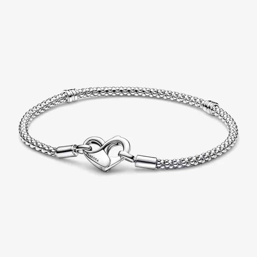 Bracelet Maille Cloutée Pandora Moments 69,00 € - 592453C00 Bracelet Maille Cloutée Pandora Moments 69,00 € - 592453C00