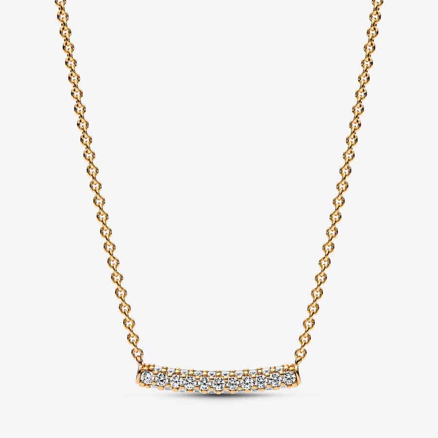 Collier Barre Pavée Pandora Timeless 149,00 € - 362635C01 Collier Barre Pavée Pandora Timeless 149,00 € - 362635C01